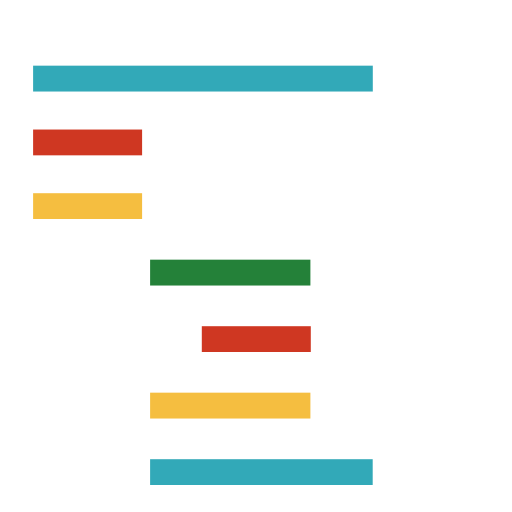 Black background, diagram, gantt, gantt chart, schedule, report, time icon